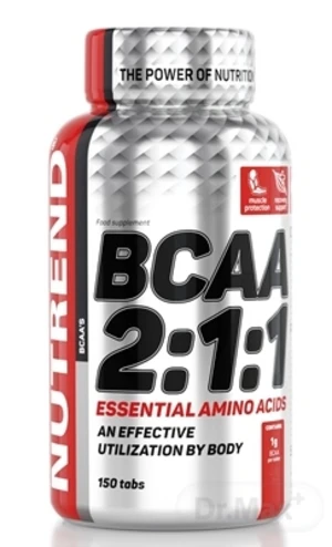 NUTREND BCAA 2:1:1 aminokyseliny 1 g