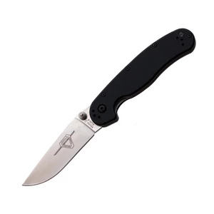 Ontario Knife Company - OKC Ontario RAT-2 Satin Plain - Black Handle