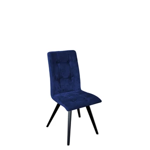 Designová jídelní židle Karla, modrá Magic Velvet