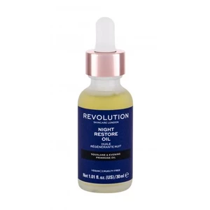 Revolution Skincare Night Restore Oil 30 ml pleťové sérum na všechny typy pleti; na dehydratovanou pleť; na rozjasnění pleti