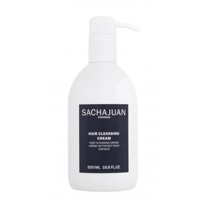 Sachajuan Normal Hair Cleansing Cream 500 ml šampon pro ženy na kundrnaté vlasy; na normální vlasy; na poškozené vlasy; na suché vlasy