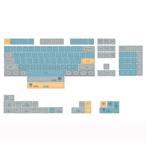 126 Keys Banyan Tree Keycap Set XDA Profile Sublimation Custom Keycaps for Mechanical Keyboards