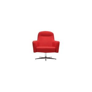 Červené otočné kreslo Softline Havana Low Swivel