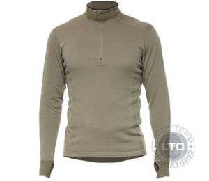 Tričko LTO Thermal Zip Neck 400 Garm® NFM® – Raptor Green (Farba: Raptor Green, Veľkosť: XL)