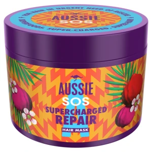 AUSSIE SOS Supercharged Repair Maska na vlasy 450 ml