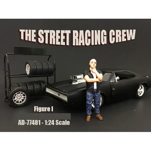 The Street Racing Crew Figure I For 124 Scale Models by American Diorama