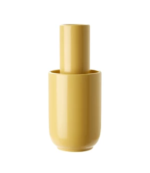 Keramická váza "Amel", stredná, 3 varianty - Woud Varianta: horčicovo žltá