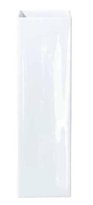 Váza QUADRO ASA Selection bílá, 25 cm