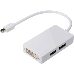 Digitus AK-340509-002-W DisplayPort / HDMI / DVI adaptér [1x mini DisplayPort zástrčka - 1x zásuvka DisplayPort, HDMI zá