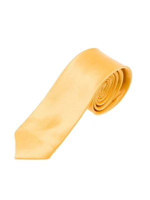 Cravată elegantă pentru bărbat galbenă Bolf K001