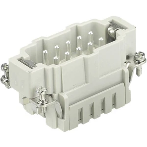 Harting 09 33 010 2616 vložka pinového konektora Han® E 10 + PE klietkové ťažná pružina 1 ks