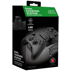 Raptor Gaming CSX200 nabíjačka na ovládače Xbox One, Xbox One S, Xbox Series X