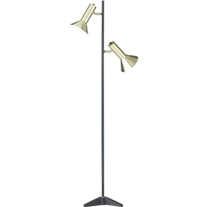 WOFI MAYRA 3316.02.10.8000 stojanová lampa  E27 50 W  čierna