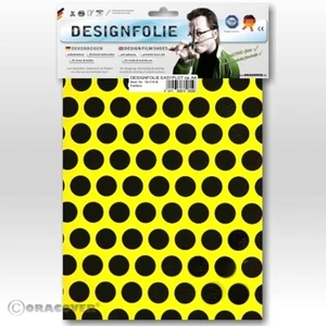 Oracover 90-031-071-B dizajnová fólie Easyplot Fun 1 (d x š) 300 mm x 208 mm žltá, čierna