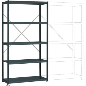 Manuflex RP1054.7016 základný modul regálu oddelenia  (š x v x h) 1030 x 2000 x 600 mm    oceľová podlaha