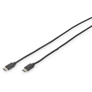 Digitus #####USB-Kabel #####USB 3.2 Gen1 (USB 3.0 / USB 3.1 Gen1) #####USB-C™ Stecker, #####USB-C™ Stecker 1.00 m čierna