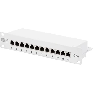 Digitus  12 portů sieťový Patchpanel CAT 5e 1 U