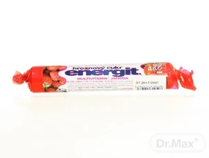 Energit hroznový cukor MULTIVITAMÍN - JAHODA