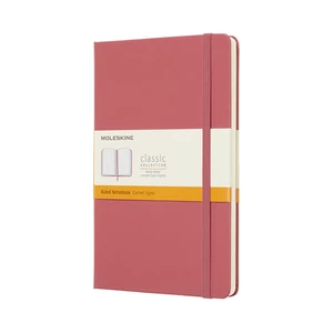 MOLESKINE Zápisník tvrdý linajkovaný ružový S (192 strán)