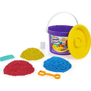 Kinetic Sand kyblík s náčiním a pískem