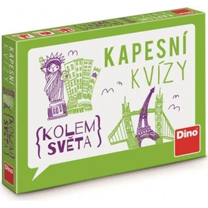Dino kapesní kvízy kolem světa cestovní hra Dino kapesní kvízy kolem světa cestovní hra