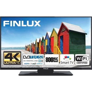 Televízor Finlux 42FUF7161 čierna 42" (106 cm) 4K Ultra HD (3840×2160), DVB-C/S2/T/T2 (H.265), Wi-Fi, Smart TV – internetový prehliadač, 800 Hz FMX, H