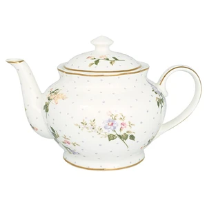 Porcelánová čajová kanvica Green Gate Asta, 1 l