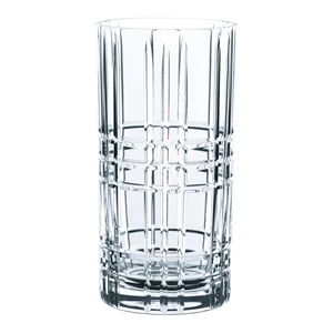 Sada 4 pohárov z krištáľového skla Nachtmann Square Longdrink, 445 ml