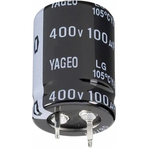 Yageo LG250M0470BPF-2540 elektrolytický kondenzátor Snapln  10 mm 470 µF 250 V 20 % (Ø x v) 25 mm x 40 mm 1 ks