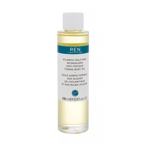 REN Clean Skincare Atlantic Kelp and Microalgae Toning 100 ml tělový olej pro ženy