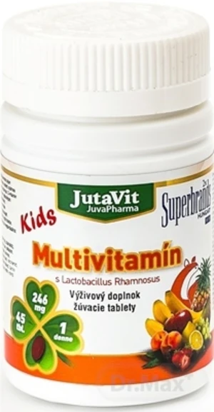 JutaVit Multivitamín s Lactobac. Rhamnosus Kids