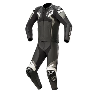 Dvoudílná moto kombinéza Alpinestars Atem 4 černá/šedá/bílá  58  černá/šedá/bílá