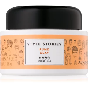 Alfaparf Milano Style Stories The Range Paste zmatňujúca pasta silné spevnenie Funk Clay 100 ml