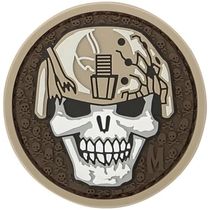 Nášivka MAXPEDITION® Soldier Skull - arid (Barva: Hnědá)