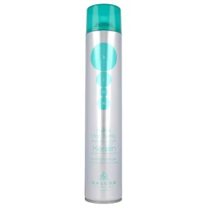 Kallos Cosmetics Hair Spray Extra Strong Hold With Keratin 750 ml lak na vlasy pre ženy poškodený flakón