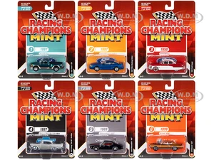 Racing Champions Mint 2022 Set of 6 Cars Release 2 1/64 Diecast Model Cars by Racing Champions