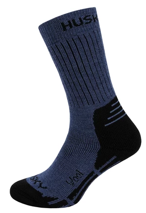 Husky All Wool M (36-40), modrá Ponožky