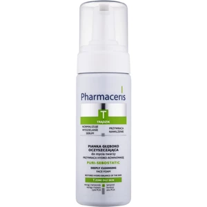 Pharmaceris T-Zone Oily Skin Puri-Sebostatic čisticí pěna pro pleť vysušenou a podrážděnou léčbou akné 150 ml