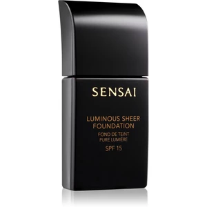 Sensai Luminous Sheer Foundation tekutý rozjasňující make-up SPF 15 odstín LS206 Brown Beige 30 ml