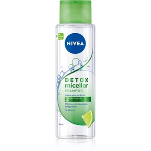 Nivea Pure Detox Micellar detoxikační micelární šampon se zeleným čajem 400 ml