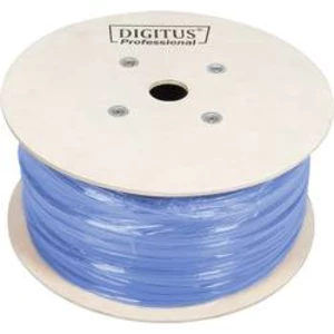 Ethernetový síťový kabel CAT 6A Digitus DK-1613-A-VH-305, U/UTP, 4 x 2 x 0.25 mm², zářivá modrá , 305 m