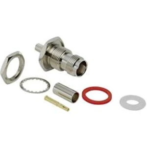 TNC konektor BKL Electronic - zásuvka, vestavná vertikální, 3.2 mm, 50 Ω, 1 ks