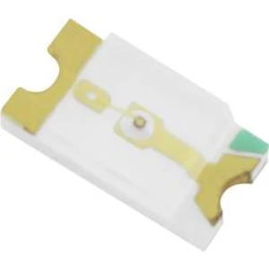 SMD LED HuiYuan 1206G6C-KPC-S, 2.4 V, 20 mA, 120 °, 40 mcd, zelená