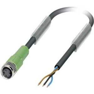 Upravený zástrčkový konektor pro senzory - aktory Phoenix Contact SAC-3P-10,0-PUR/M 8FS 1694101 zásuvka, rovná, 10.00 m, 1 ks