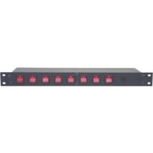 Panel racku 48,3 cm (19") Eurolite Board 8 , IEC zásuvka