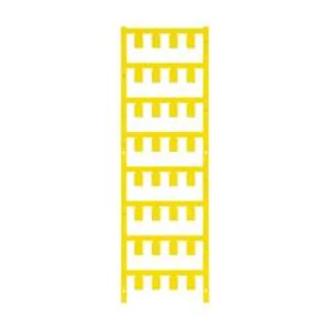 Conductor markers, MultiCard, 12 x 7,4 mm, Polyamide 66.6, Colour: Yellow Weidmüller Počet markerů: 160 VT SF 5/12 NEUTRAL GE V0Množství: 160 ks