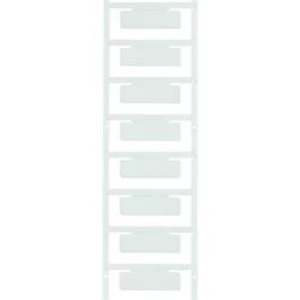 Device markers, MultiCard, 15 x 49 mm, Polyamide 66, Colour: White Weidmüller Počet markerů: 40 CC 15/49 MC NEUTRAL WSMnožství: 40 ks