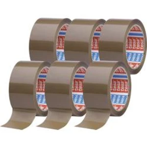 Lepicí páska tesa tesapack 64014-501-00, (d x š) 66 m x 50 mm, akrylát, hnědá, 6 ks