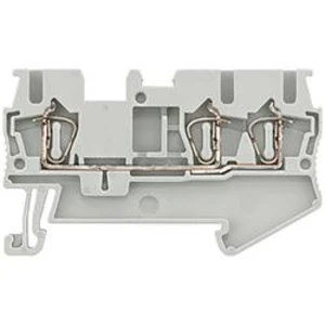 Průchodková svorka přípojka s pružinovým protitahem Siemens 8WH20030AF00, oranžová, 50 ks