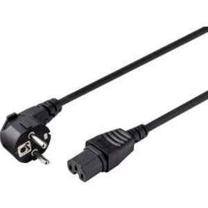 Síťový síťový kabel s C16A zásuvkou Basetech BT-2300318, 2.00 m, černá